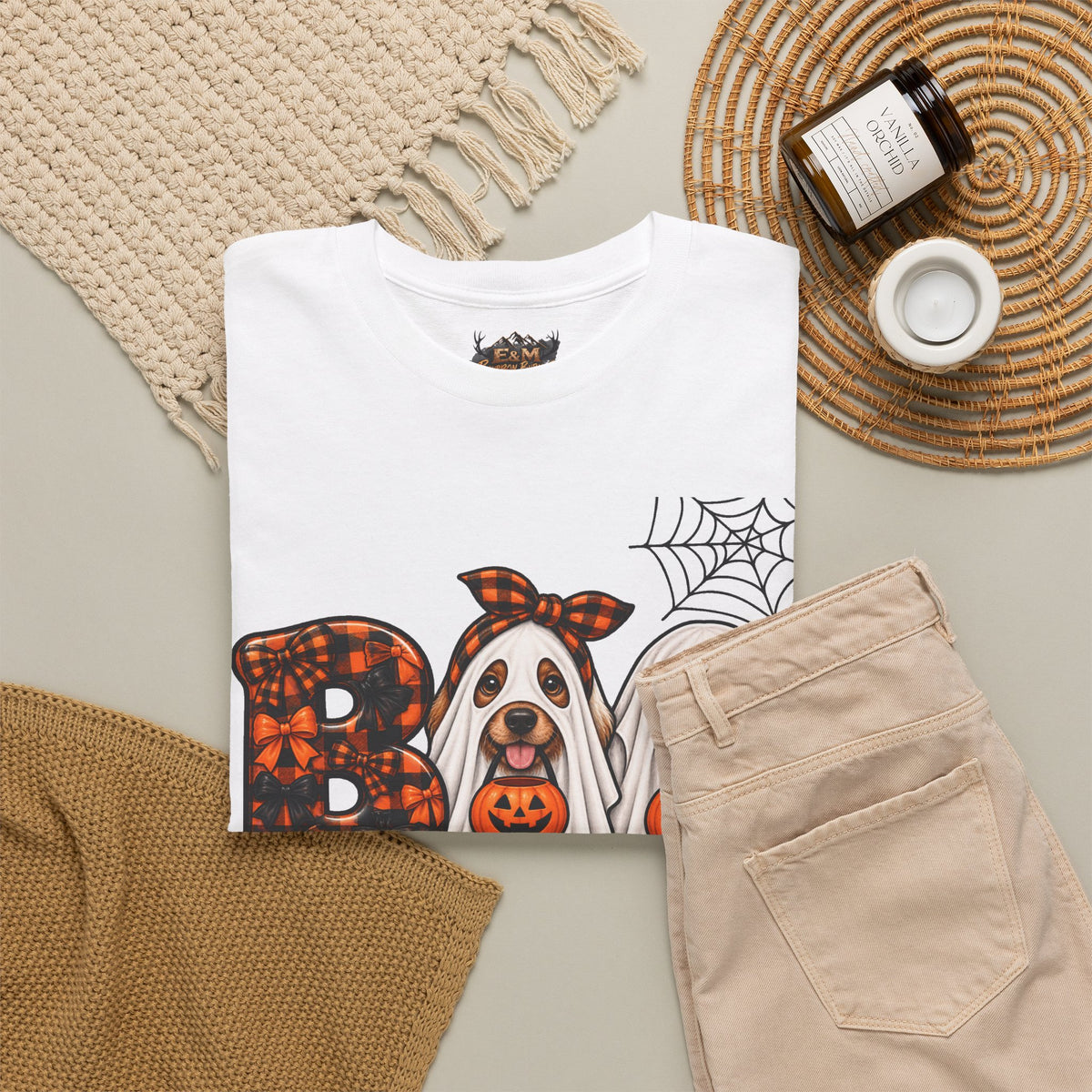 Dog Themed "BOO" T-Shirt
