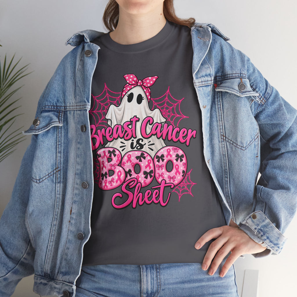 Breast Cancer is BOO Sheet T-Shirt