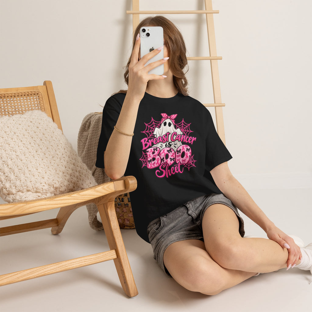 Breast Cancer is BOO Sheet T-Shirt