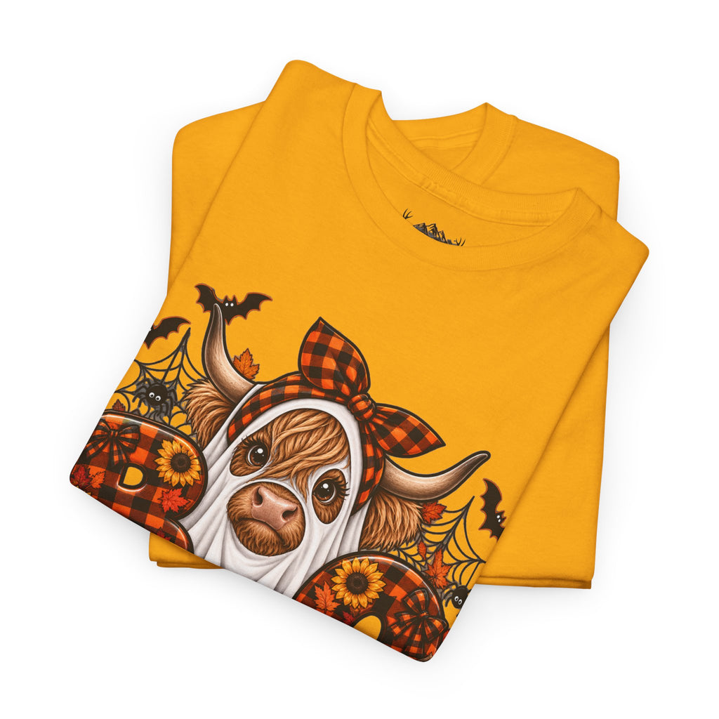 Highland Cow "BOO" T-Shirt