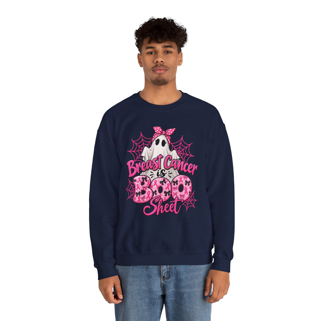 Breast Cancer is BOO Sheet Crewneck Sweatshirt