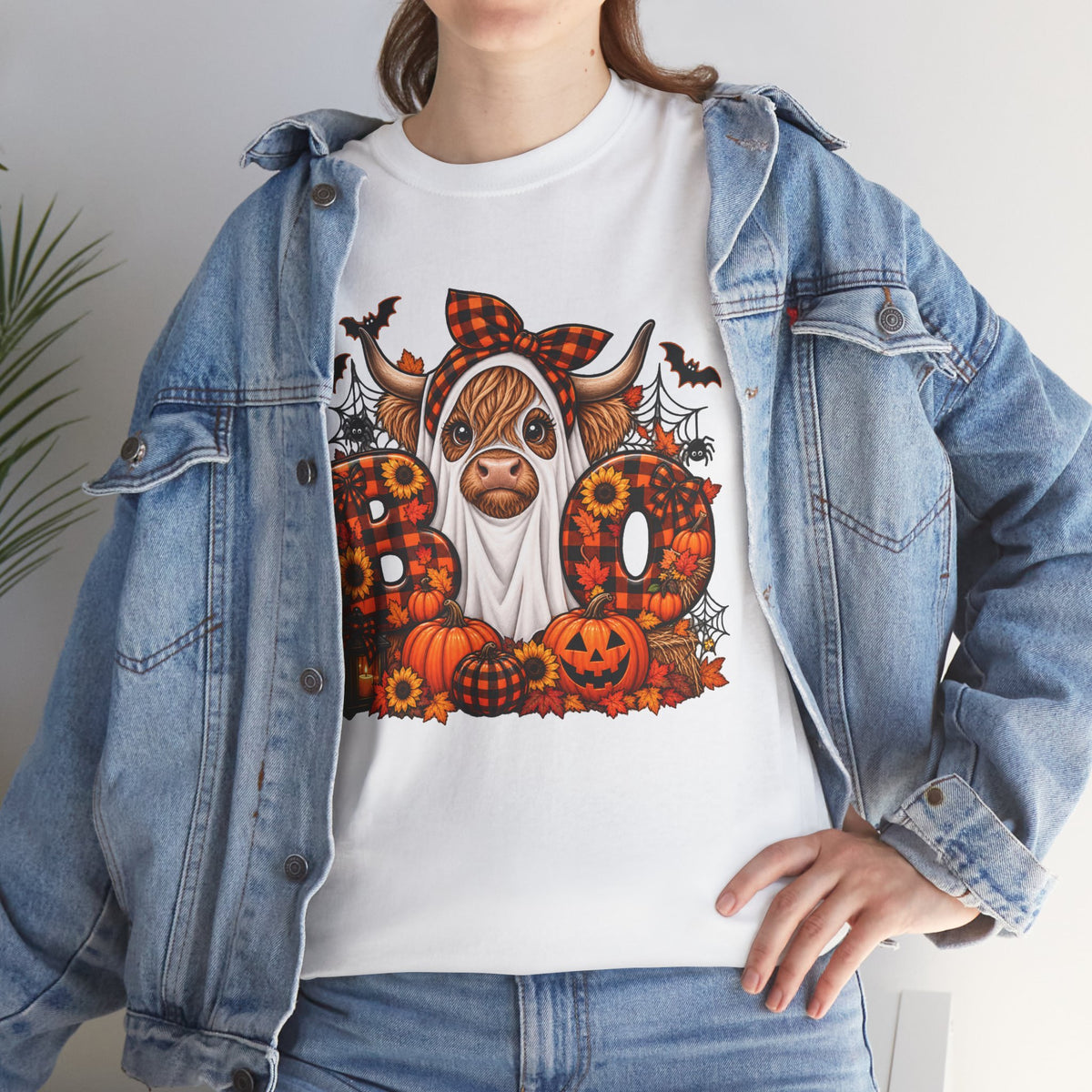 Highland Cow "BOO" T-Shirt