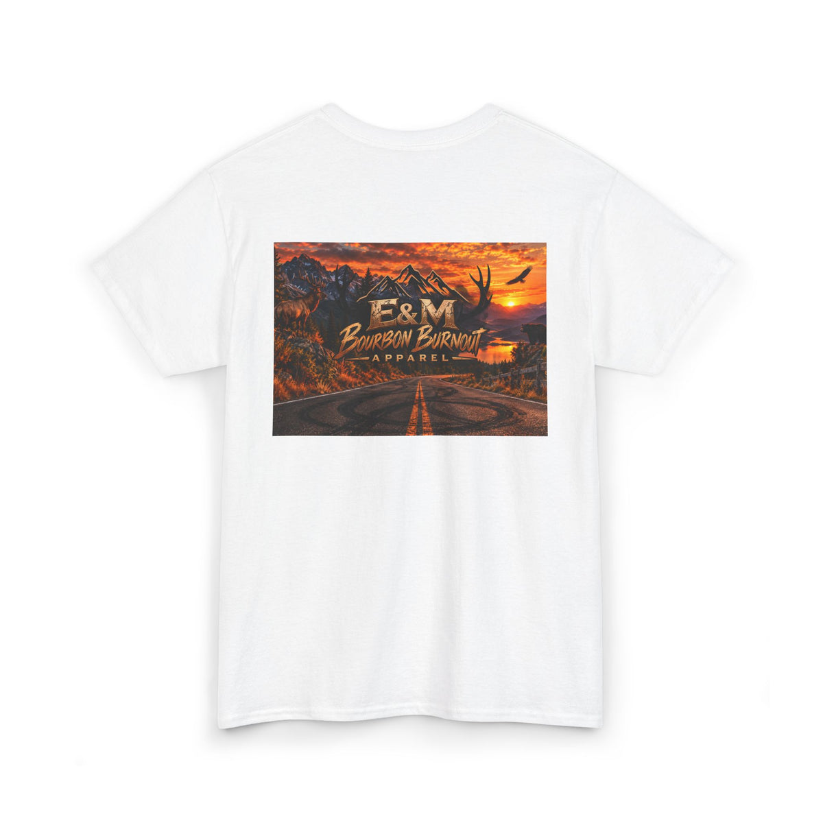 E&M Bourbon Burnout Apparel T-Shirt