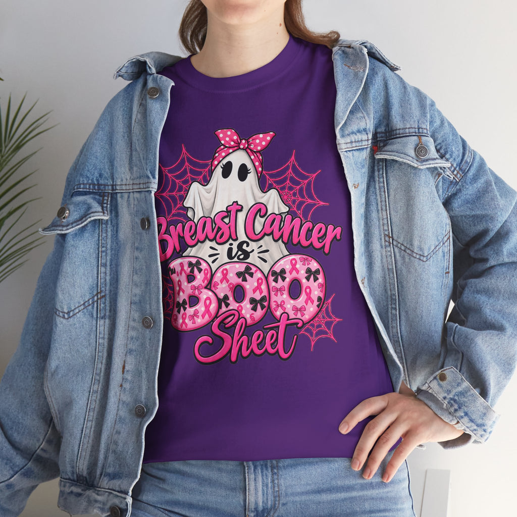 Breast Cancer is BOO Sheet T-Shirt
