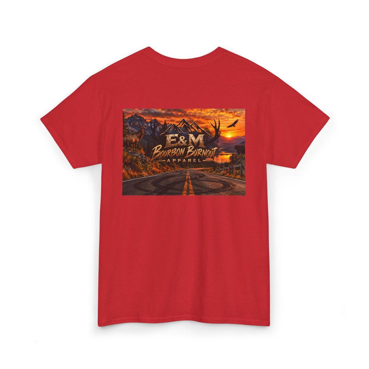 E&M Bourbon Burnout Apparel T-Shirt