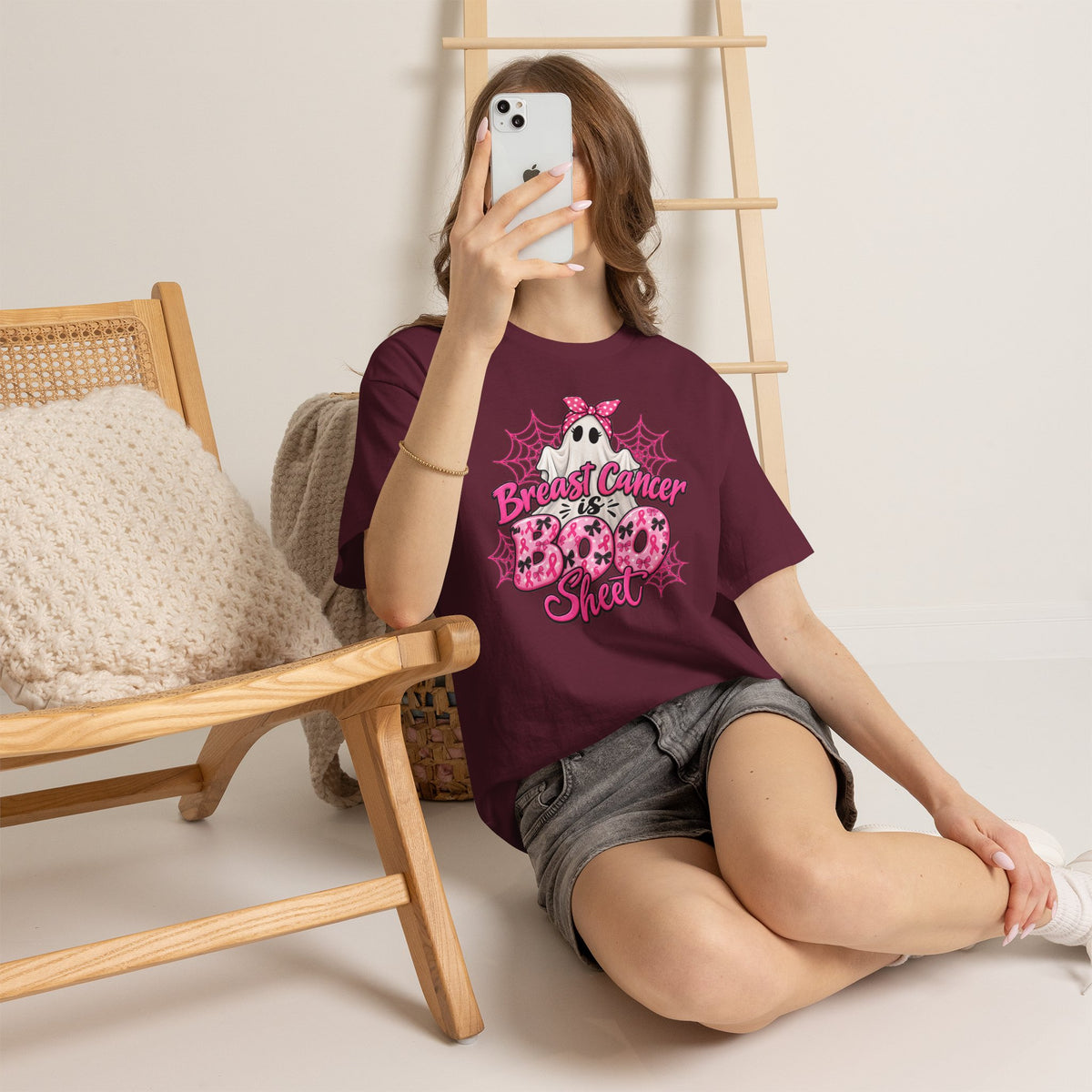 Breast Cancer is BOO Sheet T-Shirt