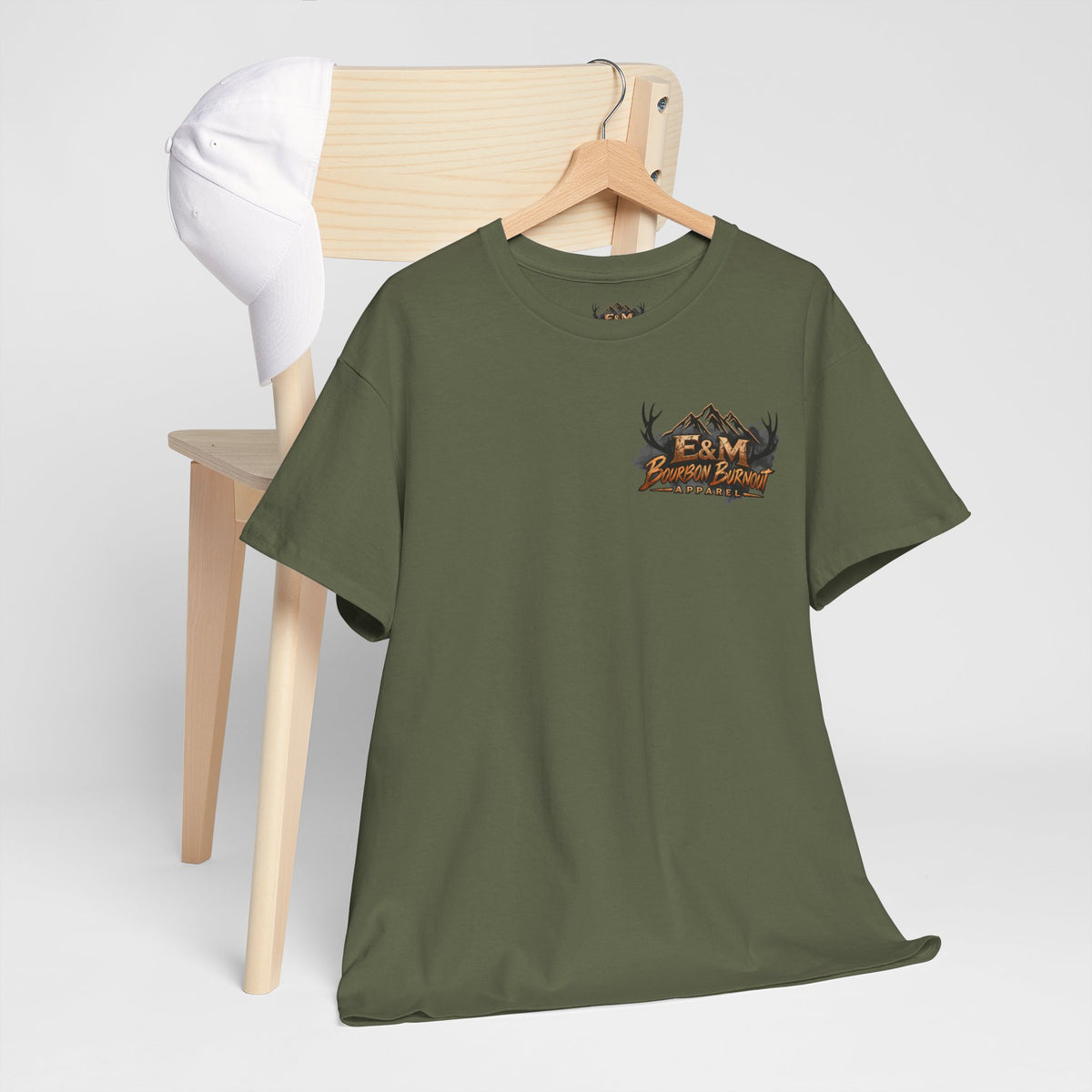 E&M Bourbon Burnout Apparel T-Shirt