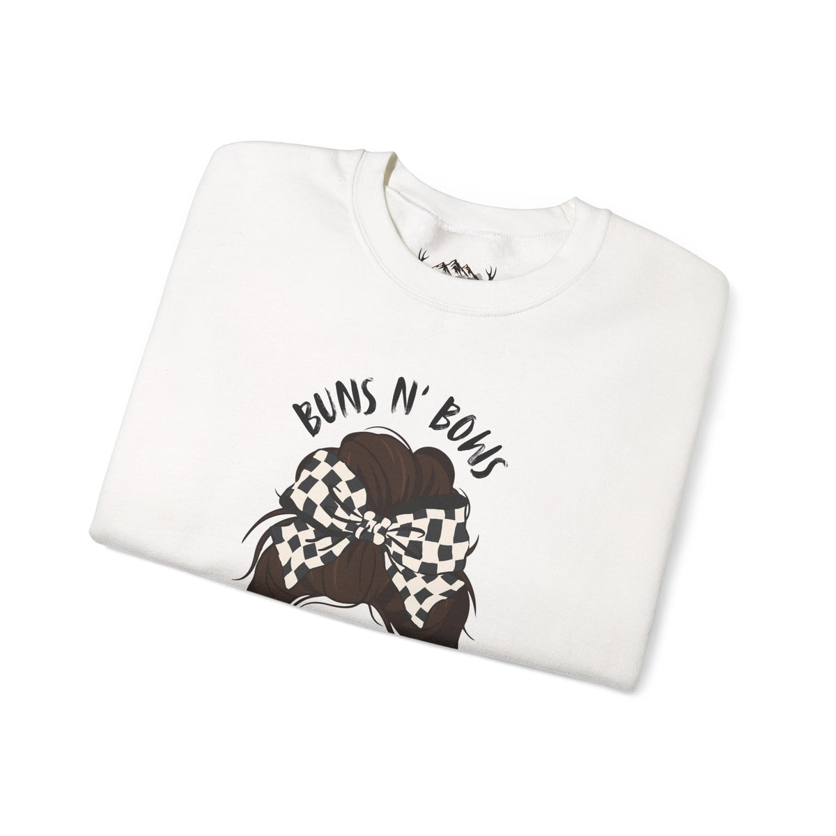 Buns N' Bows Boost & Burnouts Crewneck Sweatshirt