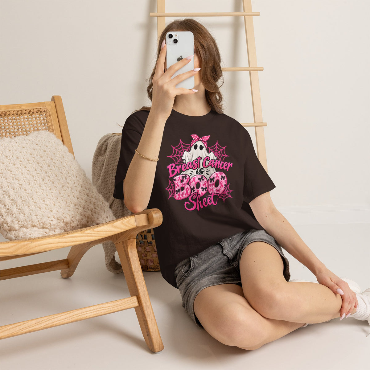 Breast Cancer is BOO Sheet T-Shirt