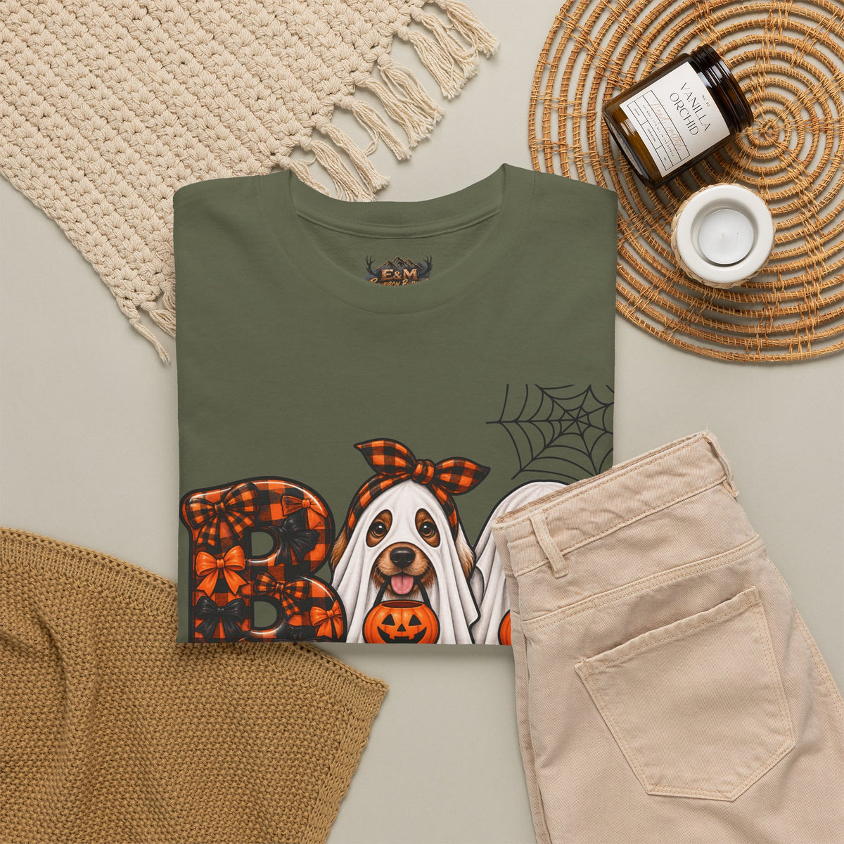 Dog Themed "BOO" T-Shirt