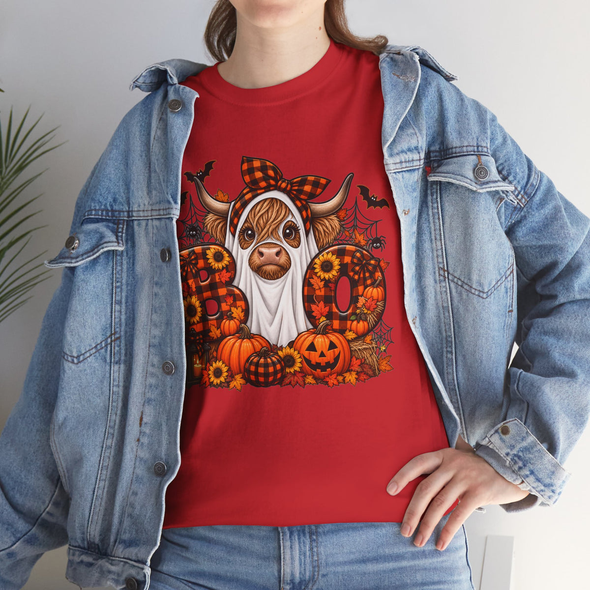 Highland Cow "BOO" T-Shirt