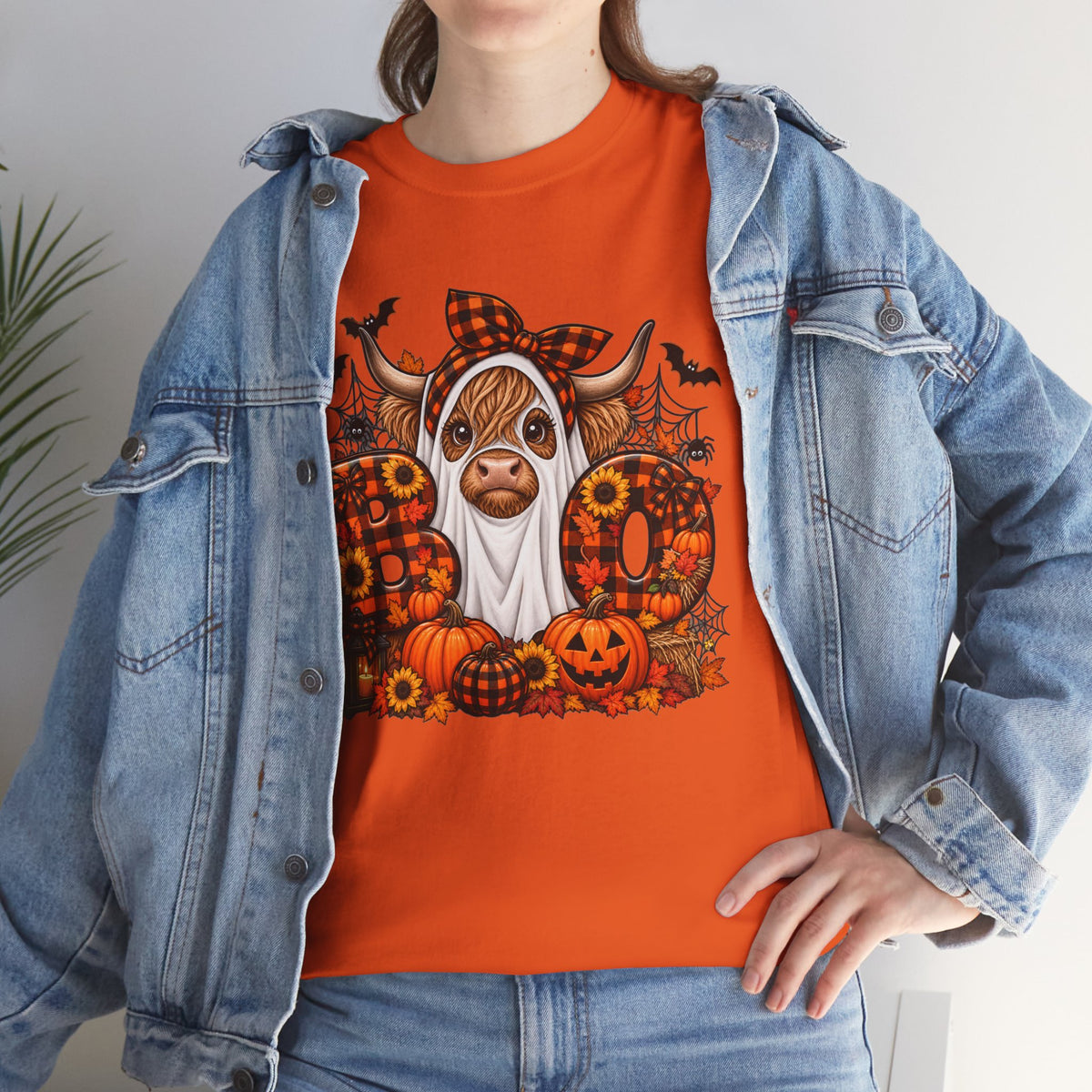 Highland Cow "BOO" T-Shirt