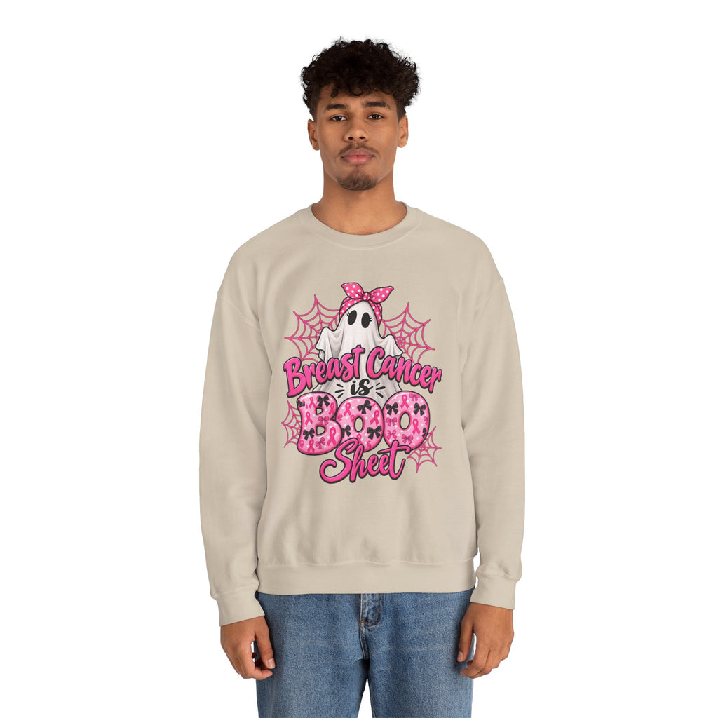 Breast Cancer is BOO Sheet Crewneck Sweatshirt