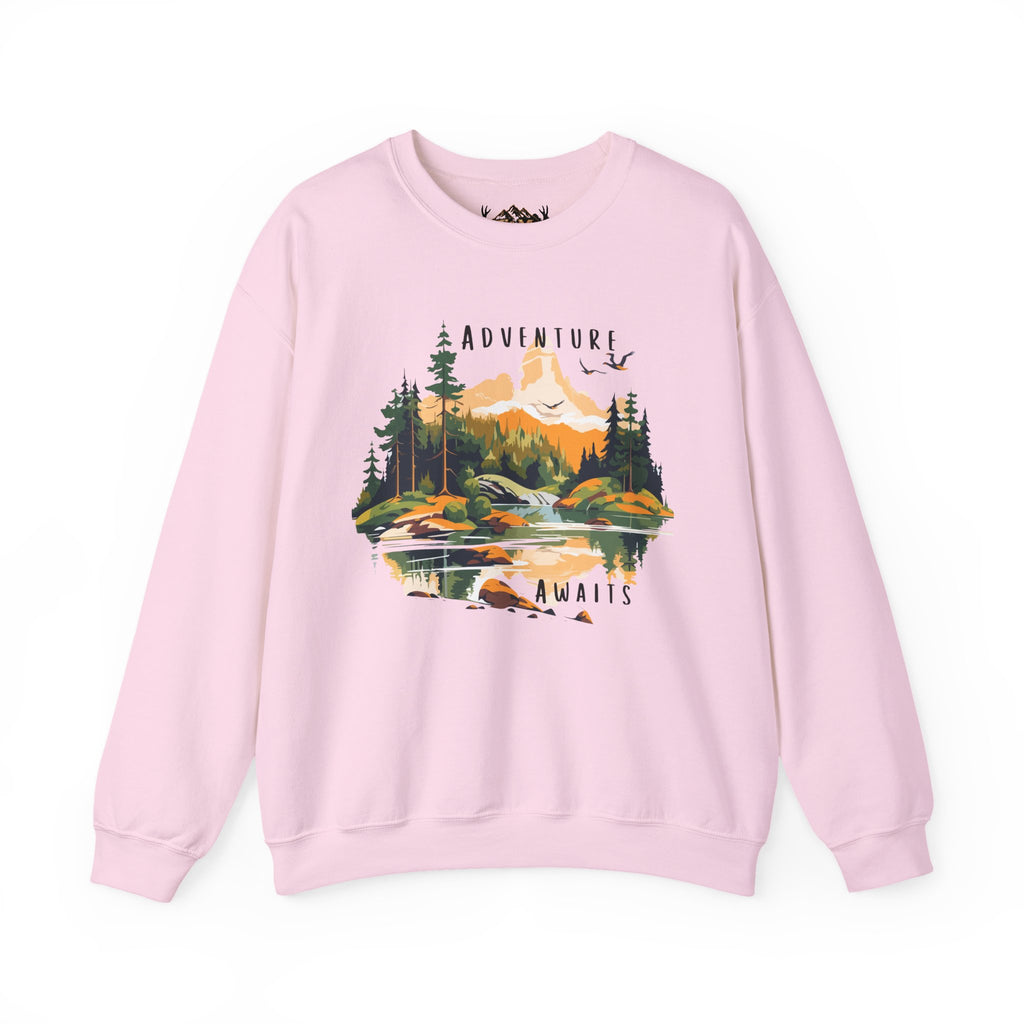 Adventure Awaits Crewneck Sweatshirt