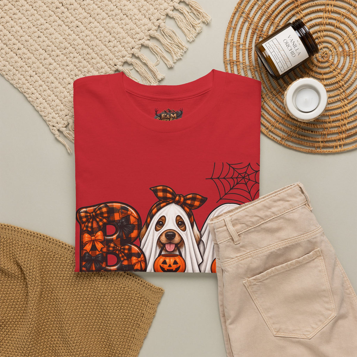 Dog Themed "BOO" T-Shirt