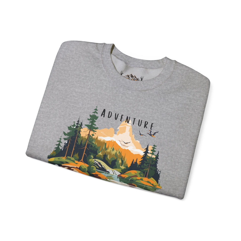 Adventure Awaits Crewneck Sweatshirt
