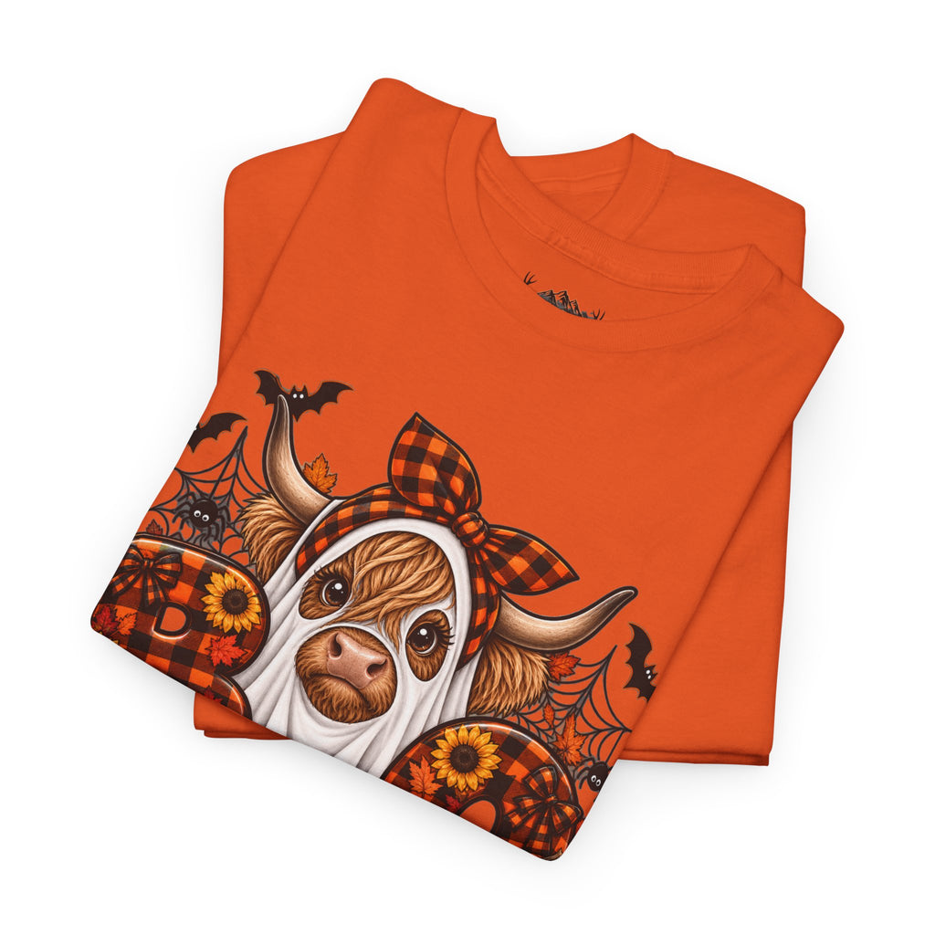 Highland Cow "BOO" T-Shirt