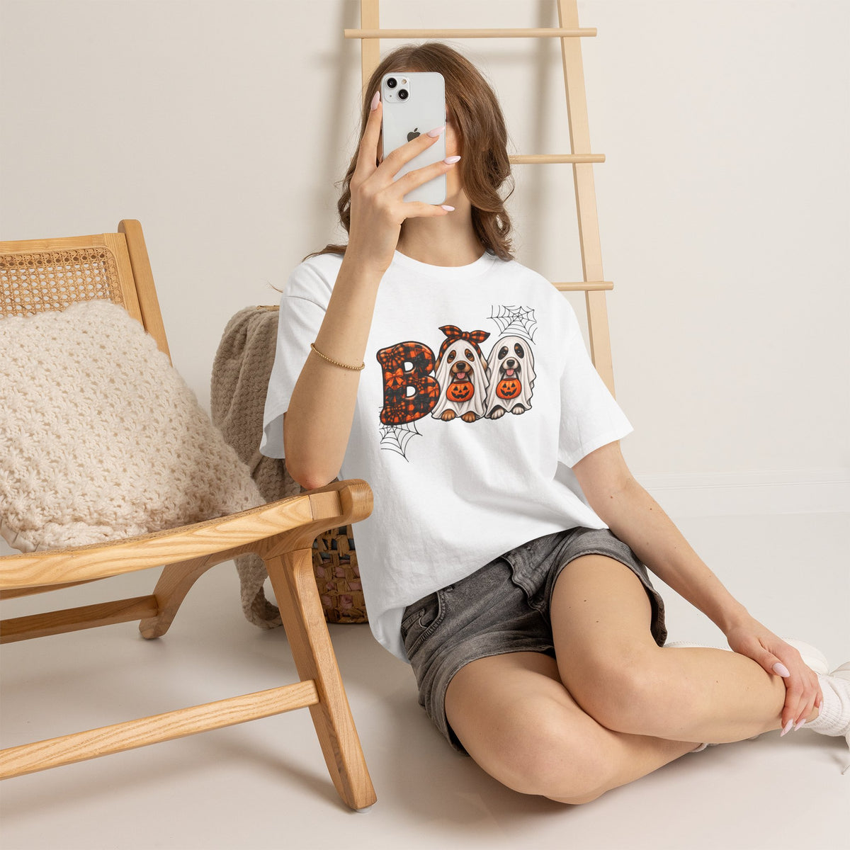 Dog Themed "BOO" T-Shirt