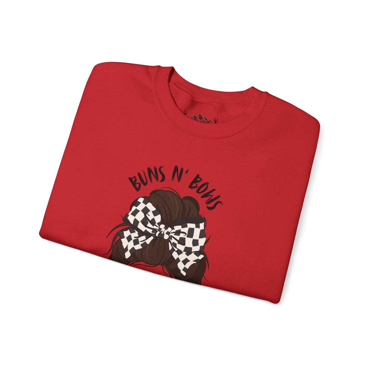 Buns N' Bows Boost & Burnouts Crewneck Sweatshirt