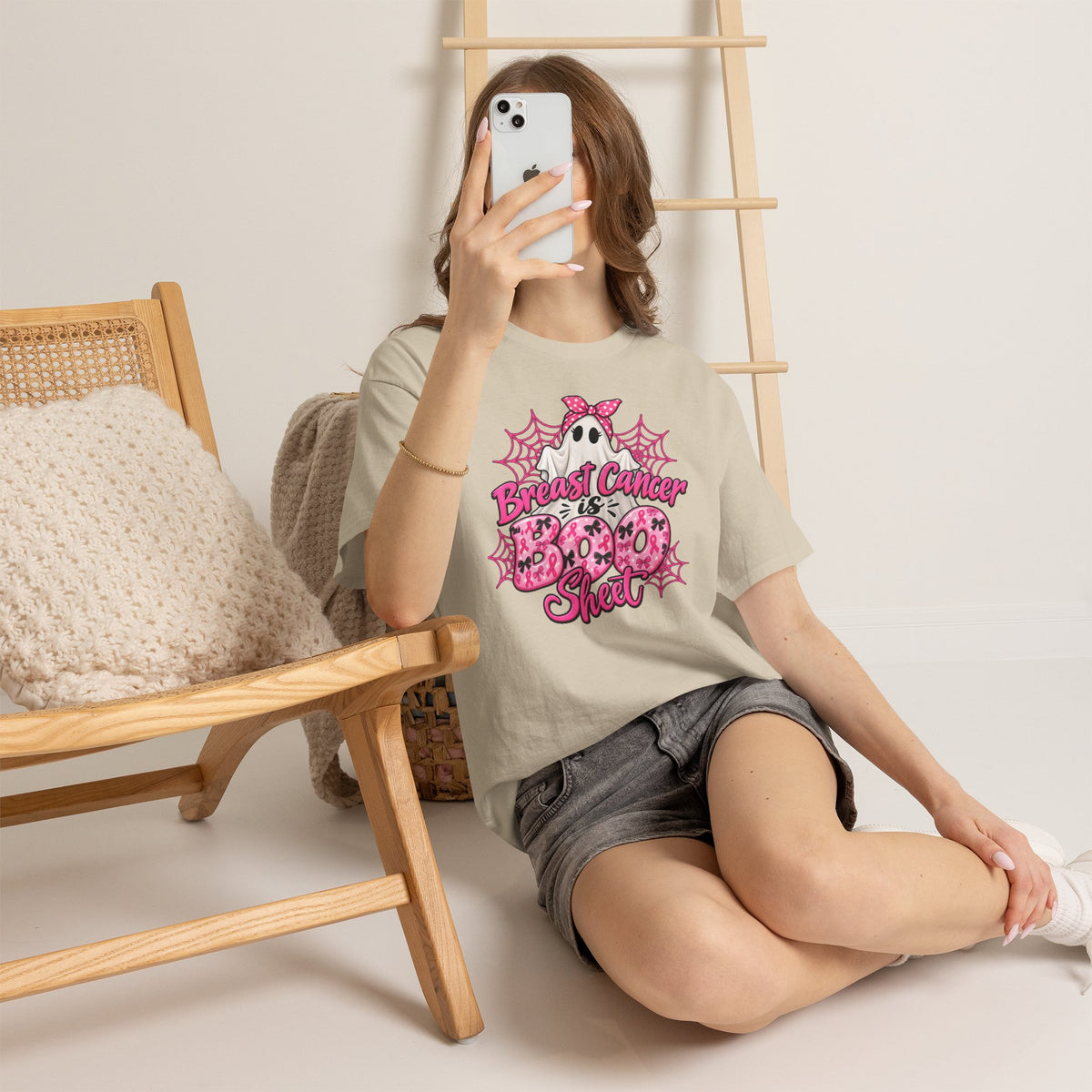 Breast Cancer is BOO Sheet T-Shirt