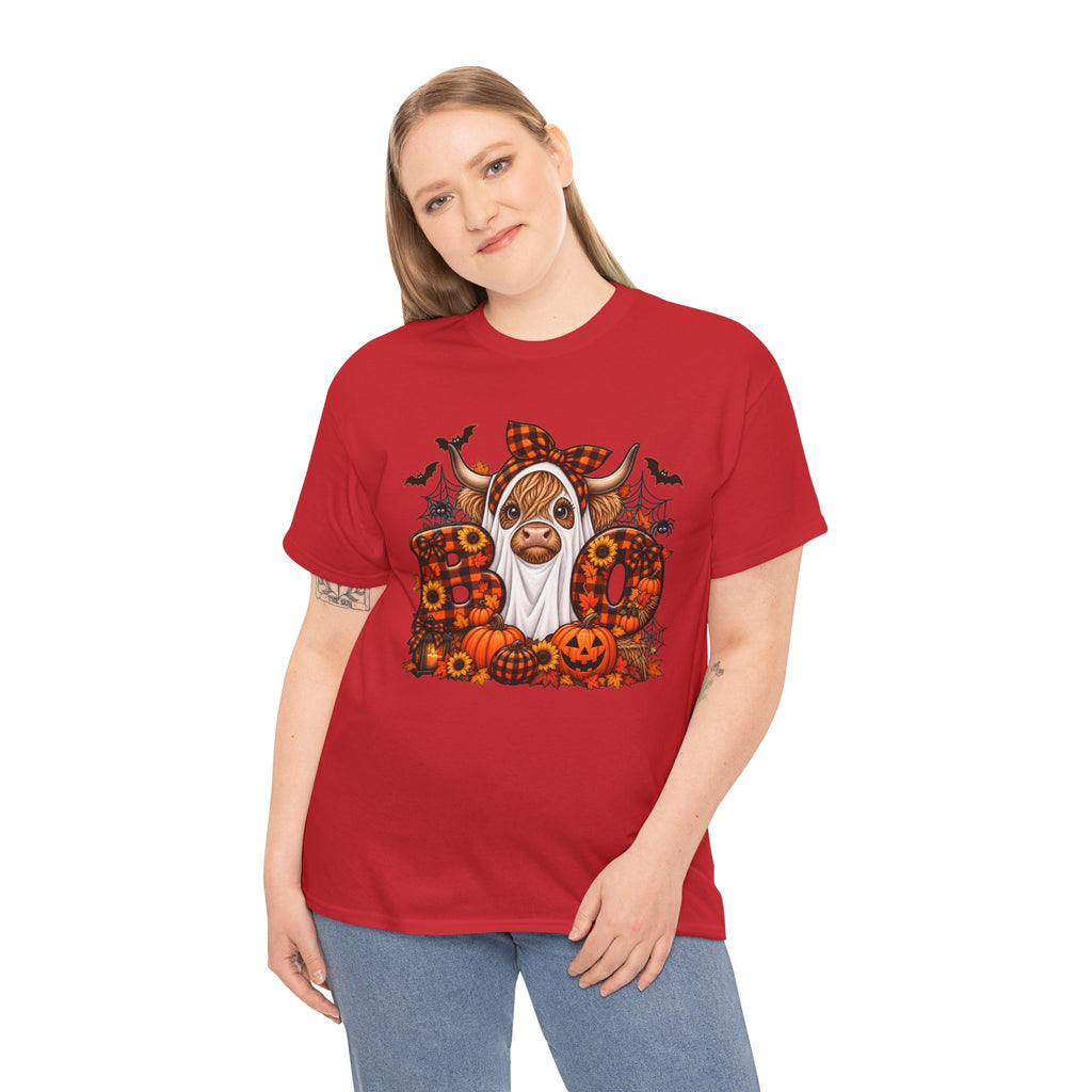 Highland Cow "BOO" T-Shirt