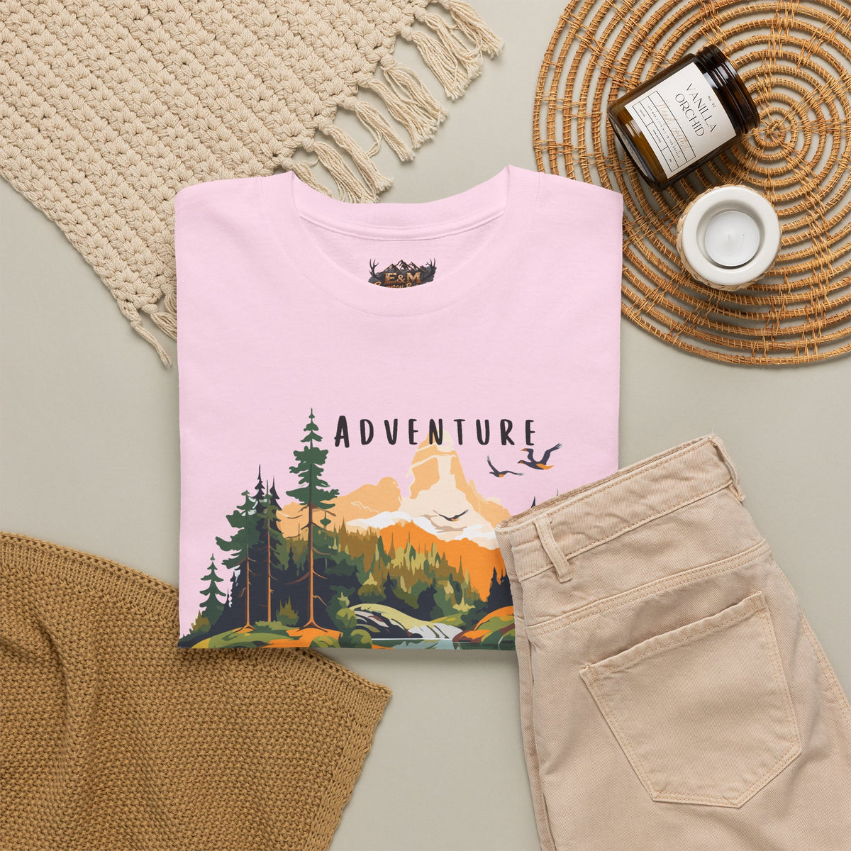 Adventure Awaits Outdoor T-Shirt