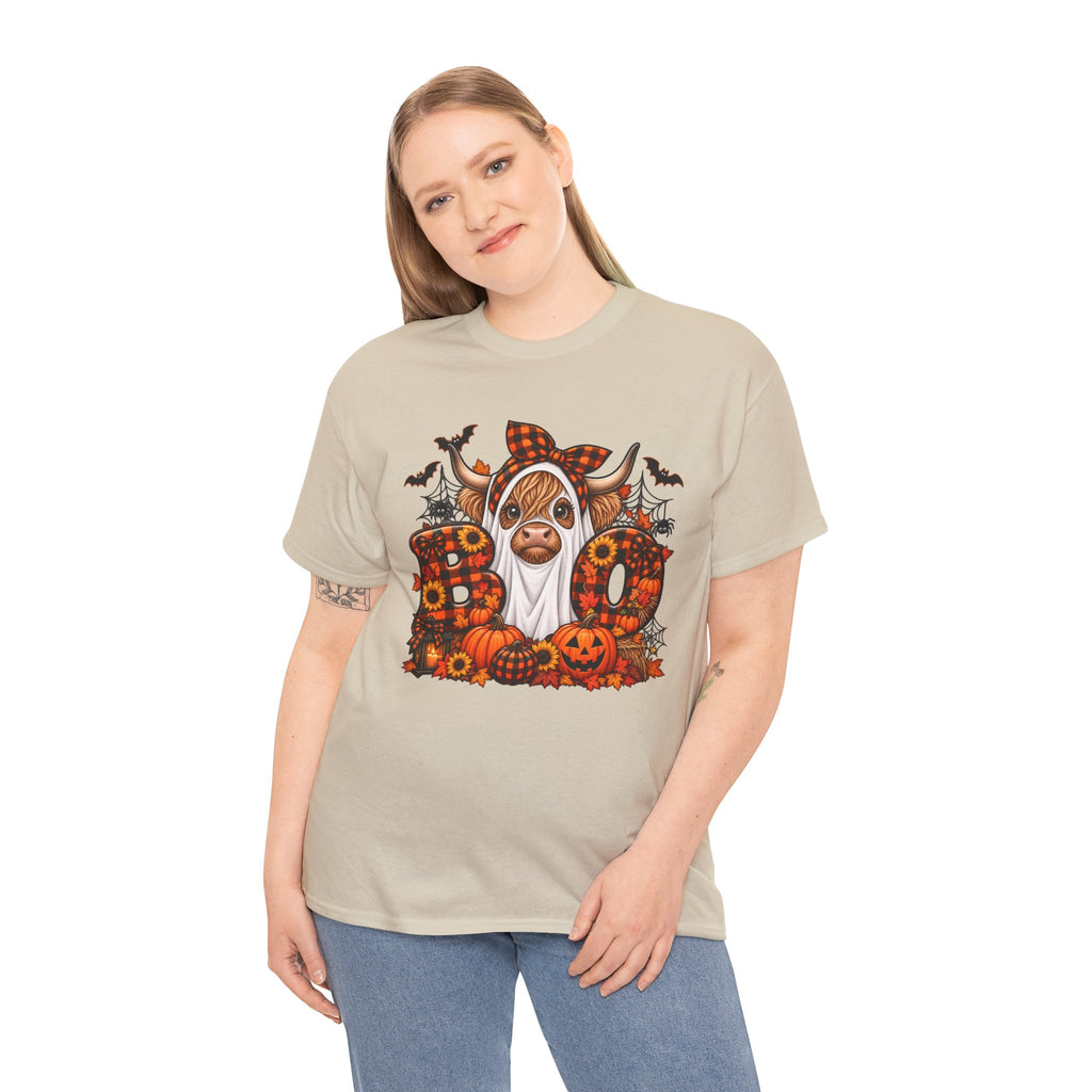 Highland Cow "BOO" T-Shirt