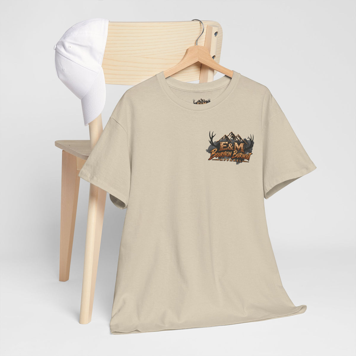 E&M Bourbon Burnout Apparel T-Shirt