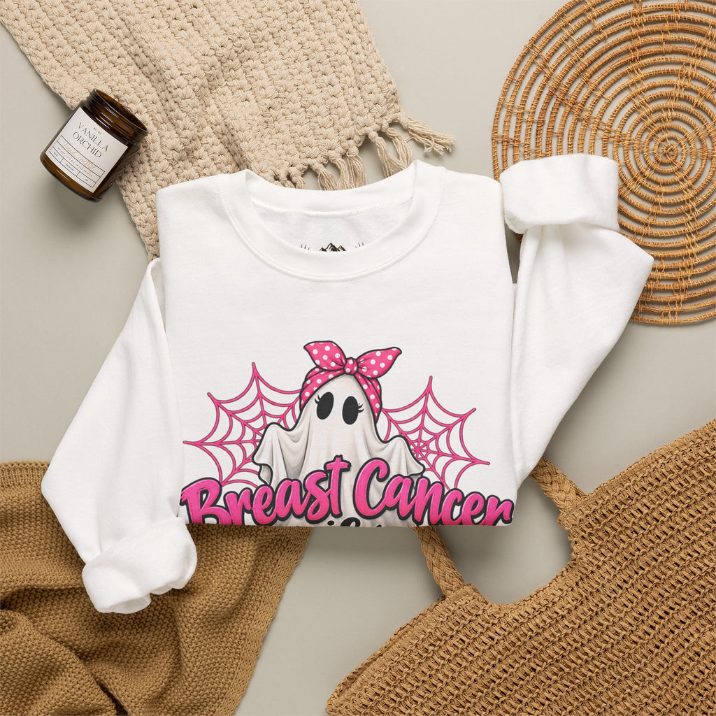 Breast Cancer is BOO Sheet Crewneck Sweatshirt