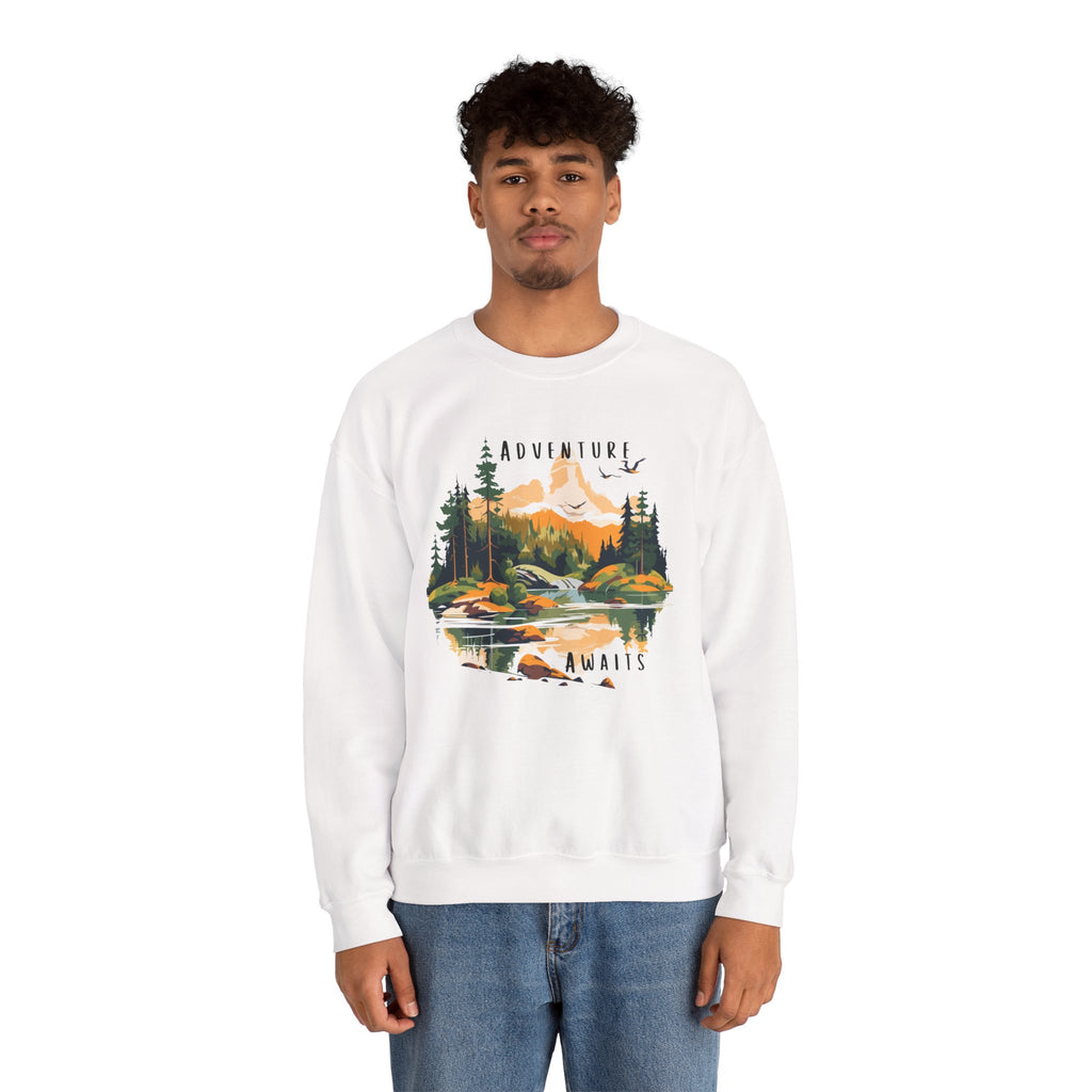 Adventure Awaits Crewneck Sweatshirt