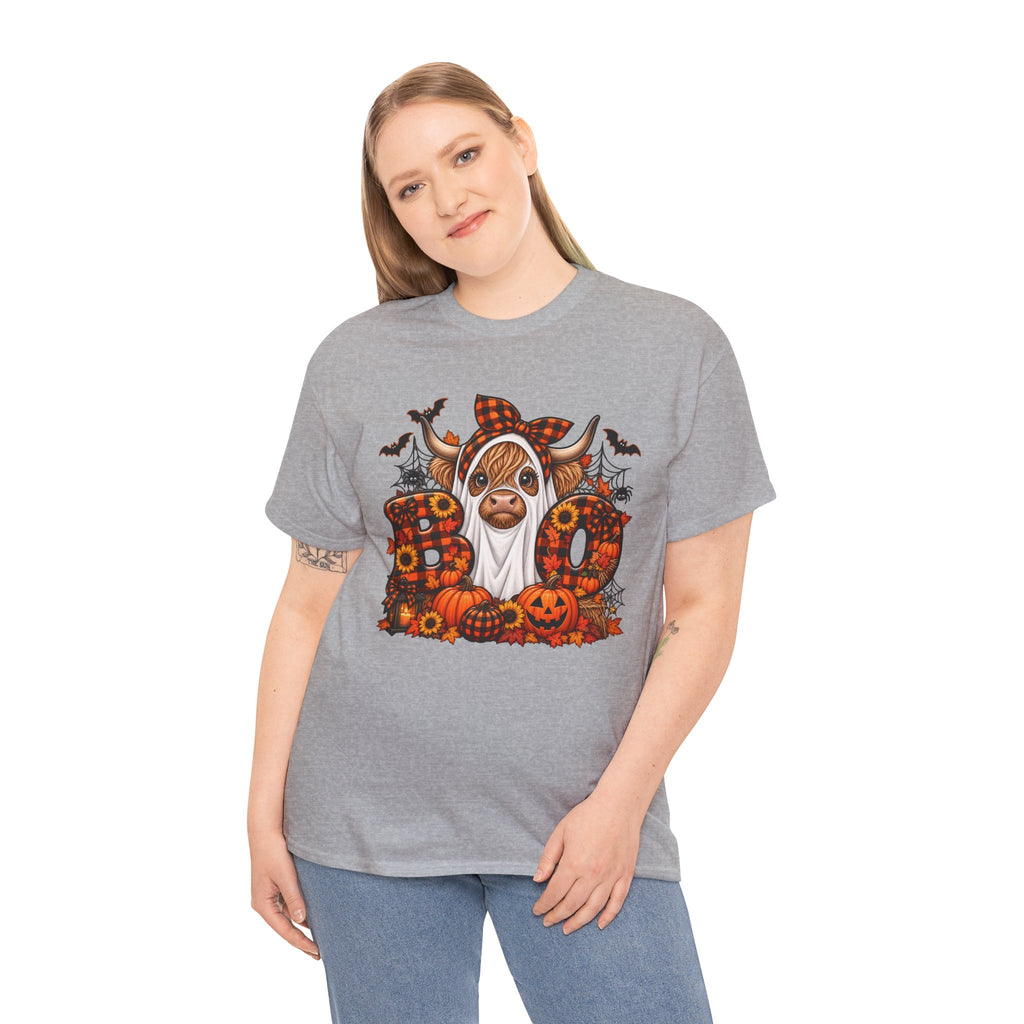 Highland Cow "BOO" T-Shirt