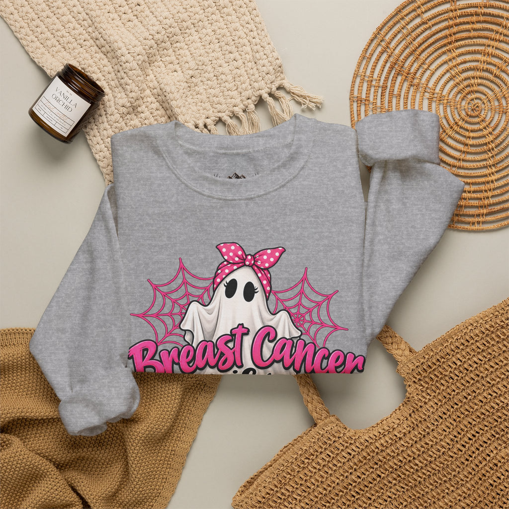 Breast Cancer is BOO Sheet Crewneck Sweatshirt