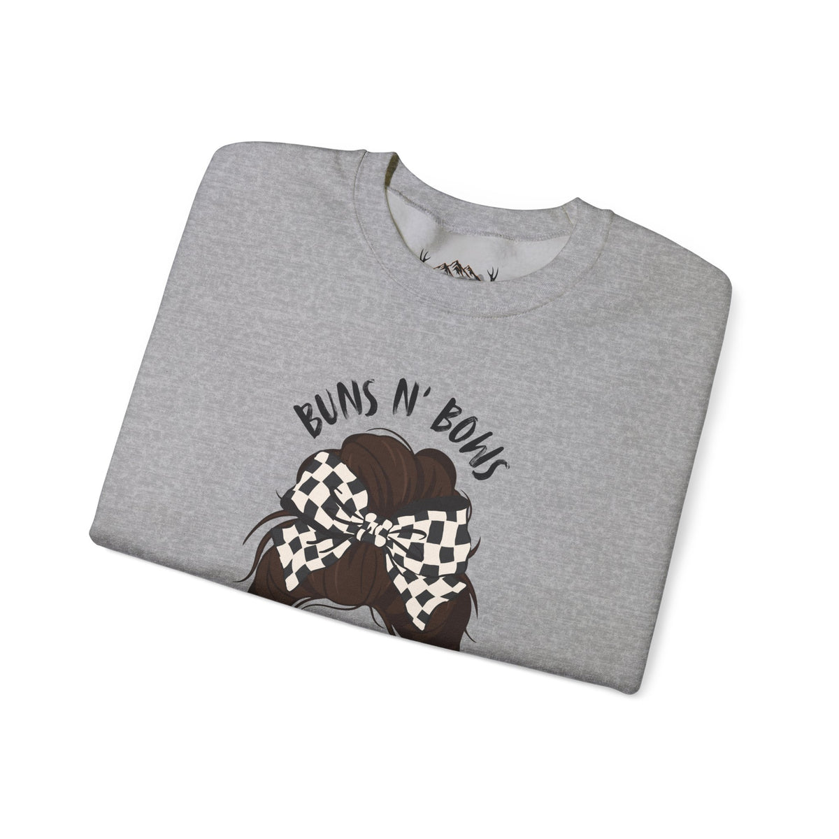 Buns N' Bows Boost & Burnouts Crewneck Sweatshirt