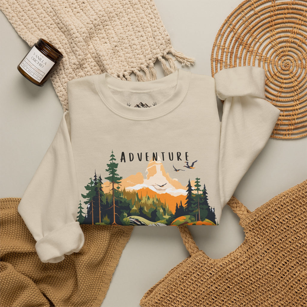 Adventure Awaits Crewneck Sweatshirt