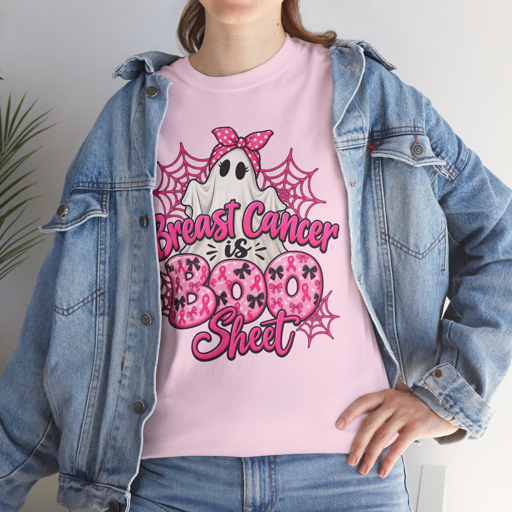 Breast Cancer is BOO Sheet T-Shirt