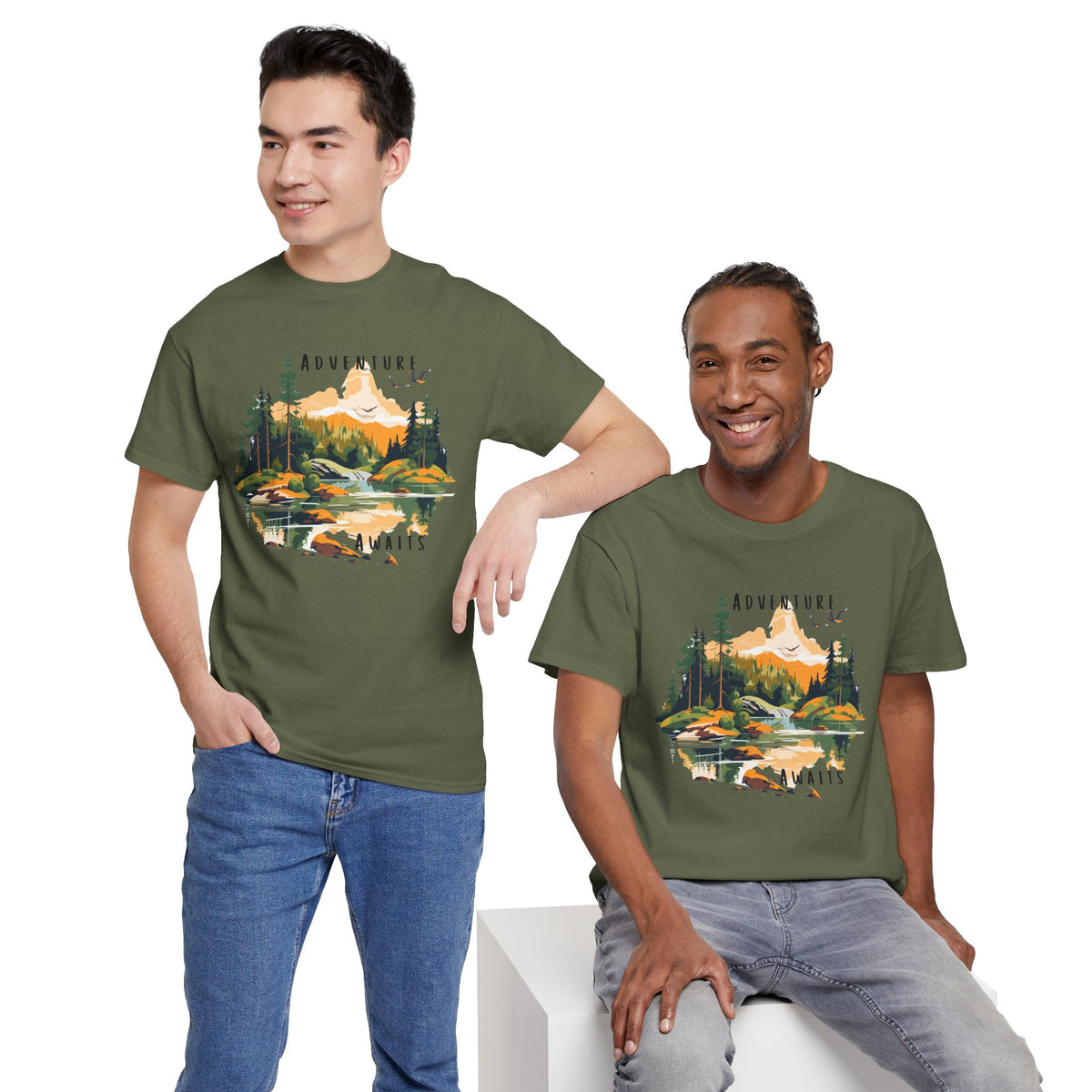 Adventure Awaits Outdoor T-Shirt