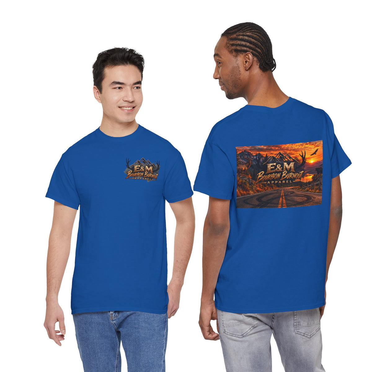 E&M Bourbon Burnout Apparel T-Shirt