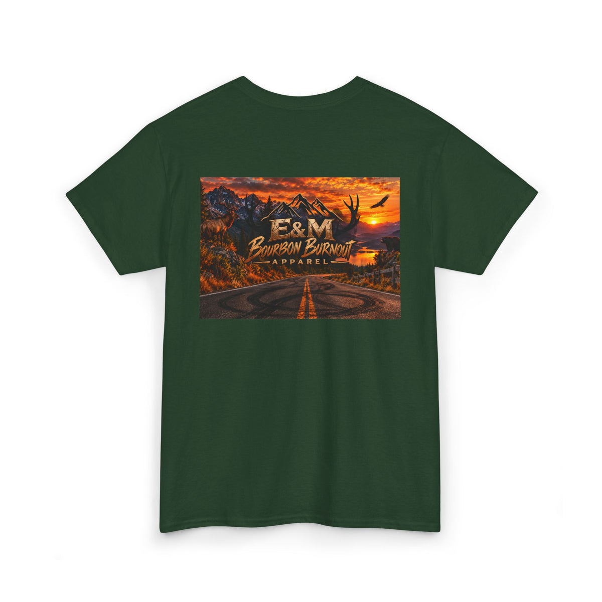 E&M Bourbon Burnout Apparel T-Shirt