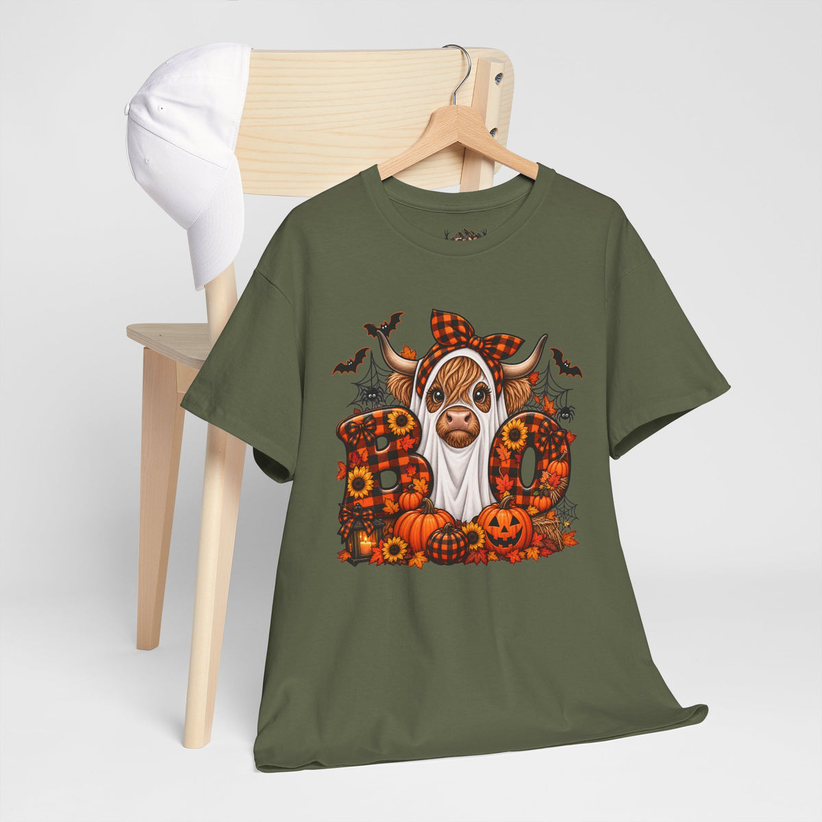 Highland Cow "BOO" T-Shirt