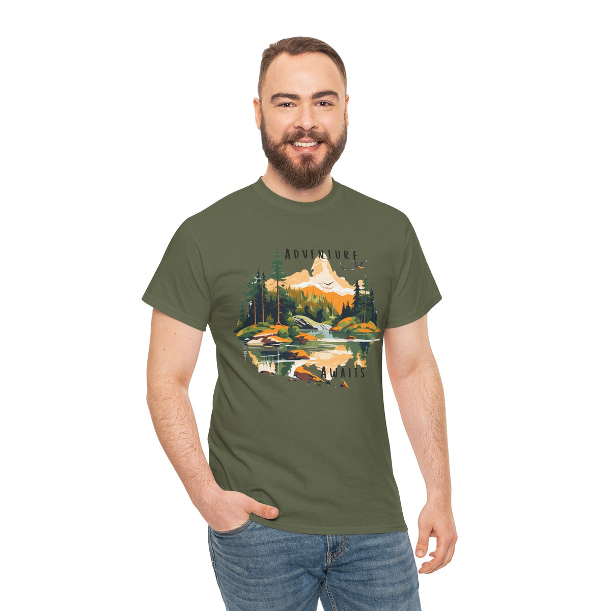 Adventure Awaits Outdoor T-Shirt