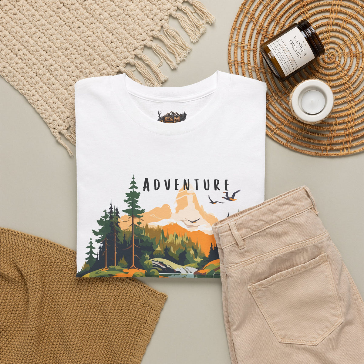 Adventure Awaits Outdoor T-Shirt