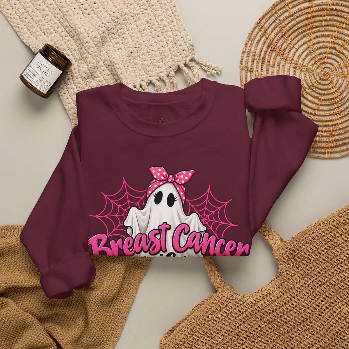 Breast Cancer is BOO Sheet Crewneck Sweatshirt