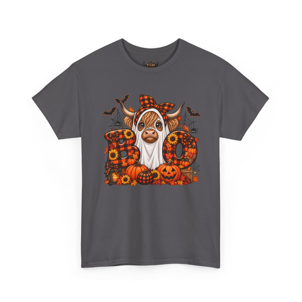 Highland Cow "BOO" T-Shirt