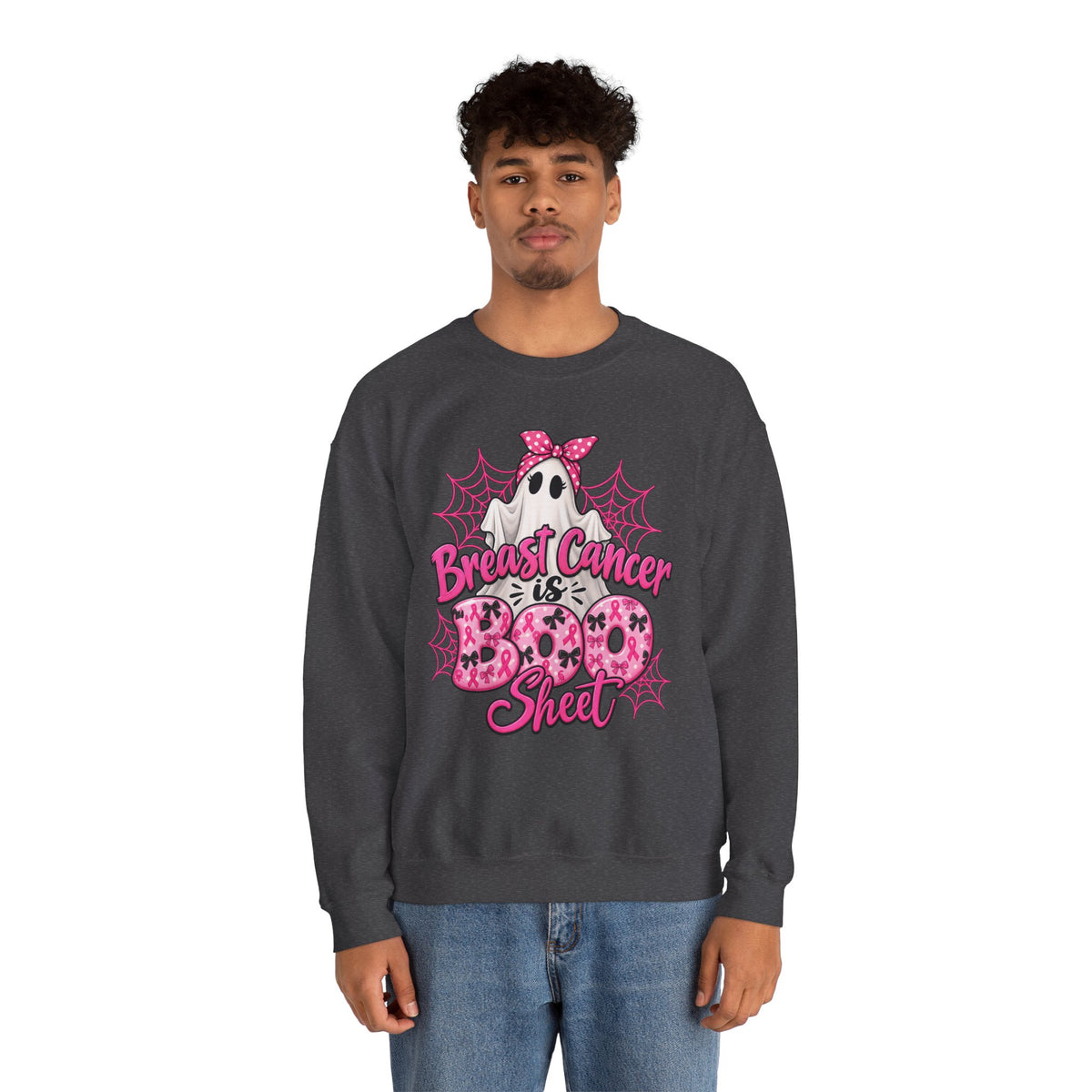 Breast Cancer is BOO Sheet Crewneck Sweatshirt