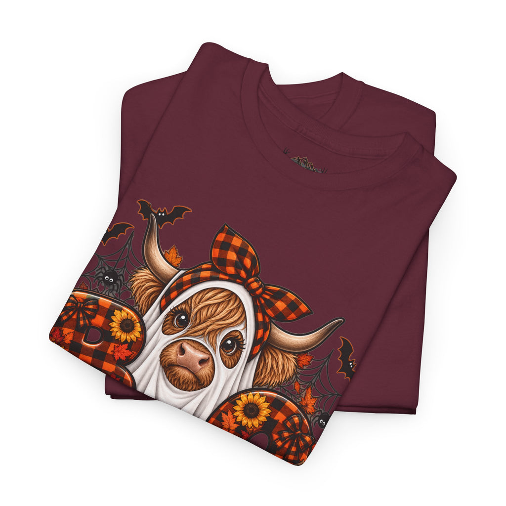 Highland Cow "BOO" T-Shirt
