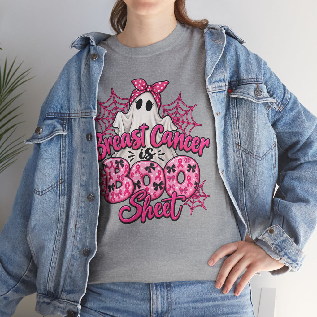 Breast Cancer is BOO Sheet T-Shirt