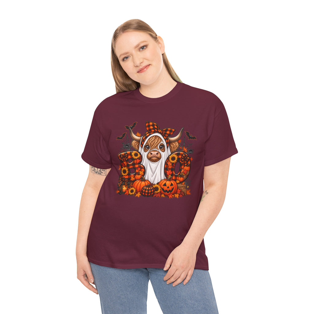Highland Cow "BOO" T-Shirt