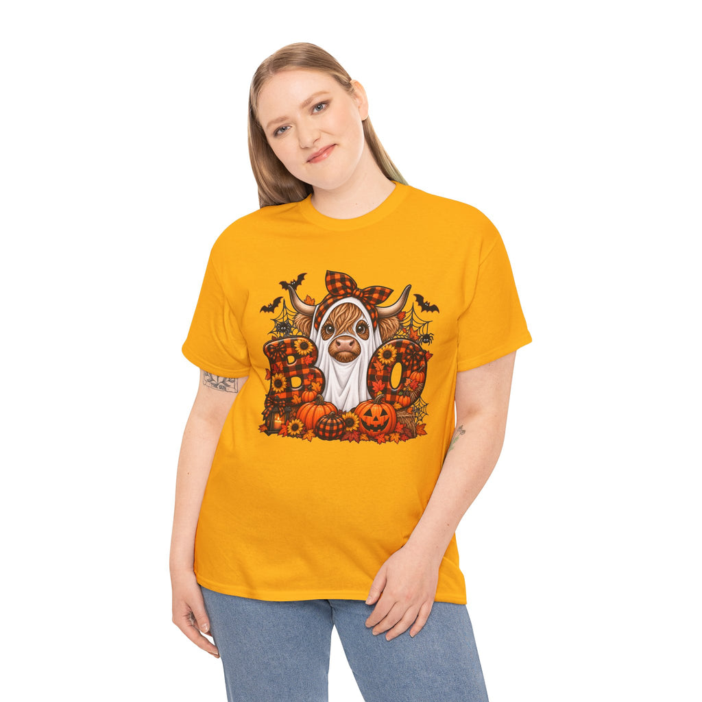 Highland Cow "BOO" T-Shirt