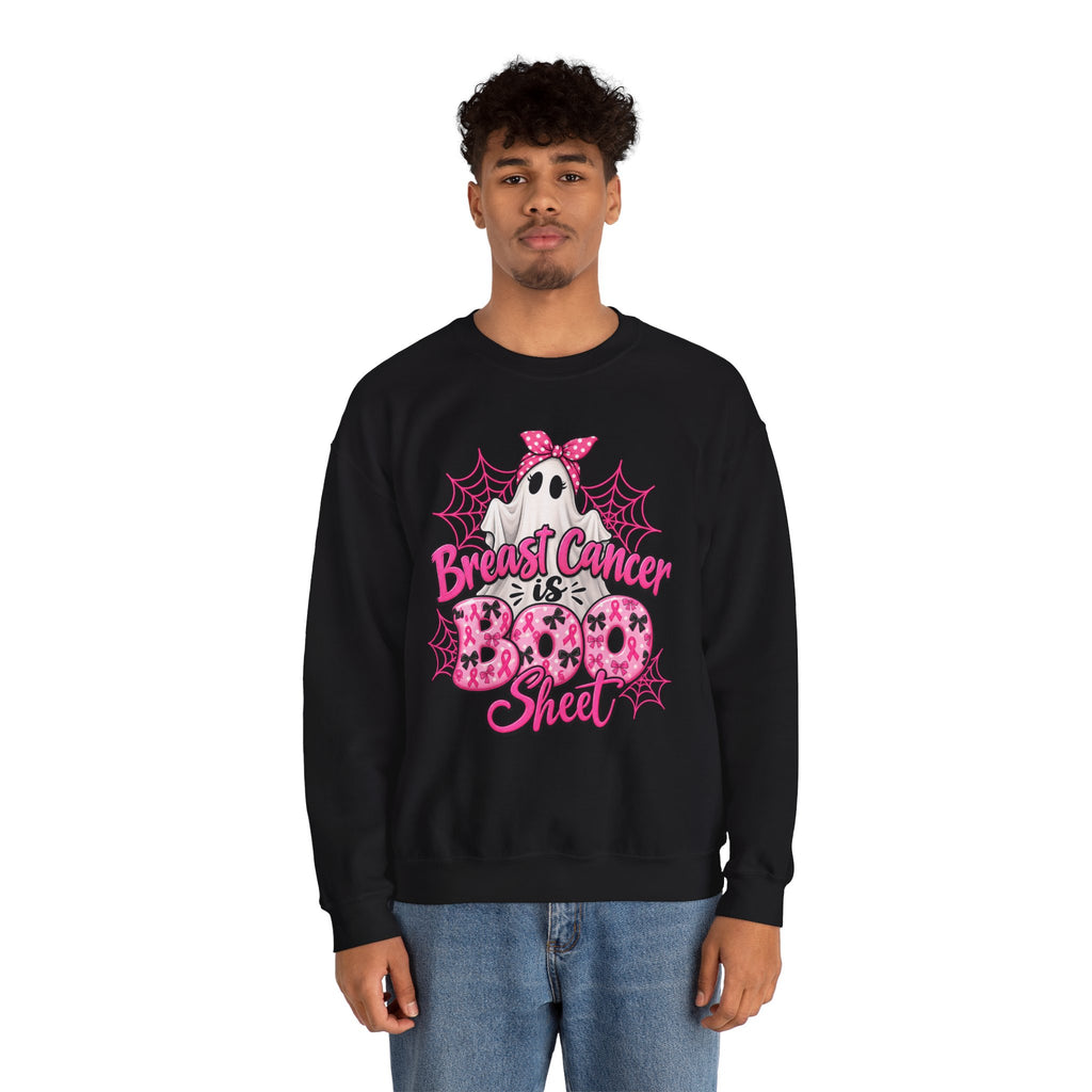 Breast Cancer is BOO Sheet Crewneck Sweatshirt
