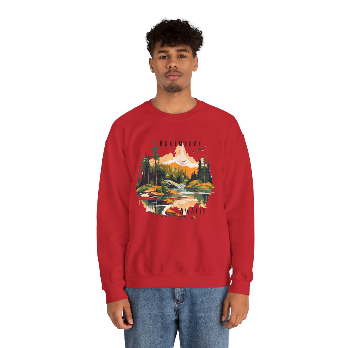 Adventure Awaits Crewneck Sweatshirt